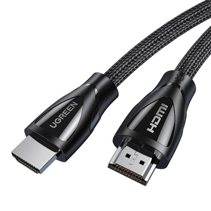 كابل فيديو مضفر قطني ذكر إلى ذكر HDMI 2.1 من يوجرين 8K 60Hz FUHD