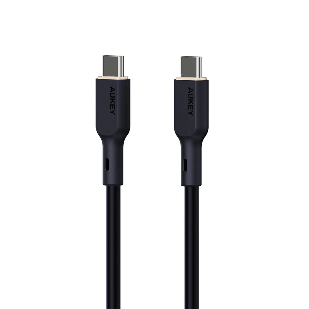 AUKEY 140W Silicone USB-C to USB-C Cable 1m