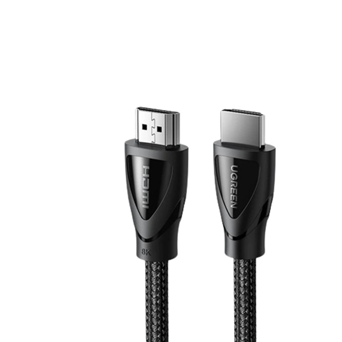 كابل فيديو مضفر قطني ذكر إلى ذكر HDMI 2.1 من يوجرين 8K 60Hz FUHD
