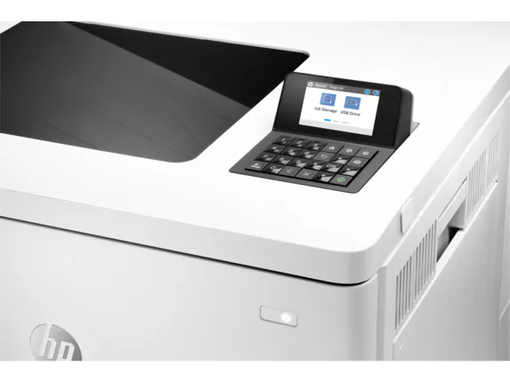 طابعة ليزر ملونة للأعمال HP M554dn، سرعة طباعة تصل إلى 35 صفحة في الدقيقة - 7ZU81A