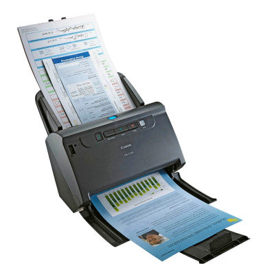 ماسحة المستندات المكتبية Canon imageFORMULA DR-C230، صمام ثنائي باعث للضوء أحمر أخضر أزرق (RGB LED)، يو إس بي 2.0