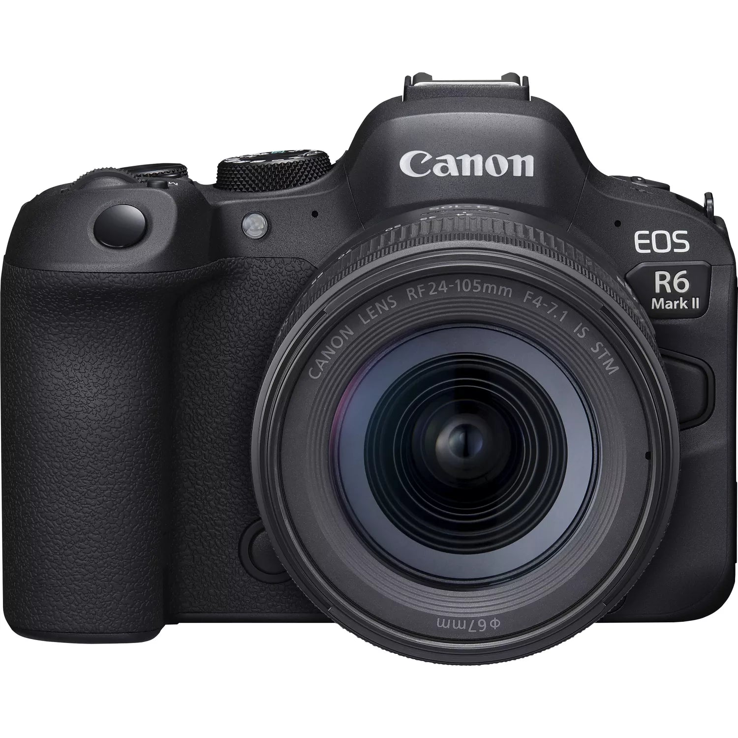 كاميرا كانون EOS R6 Mark II بدون مرآة مع عدسة RF 24-105mm F4-7.1 IS STM، بلوتوث وواي فاي
