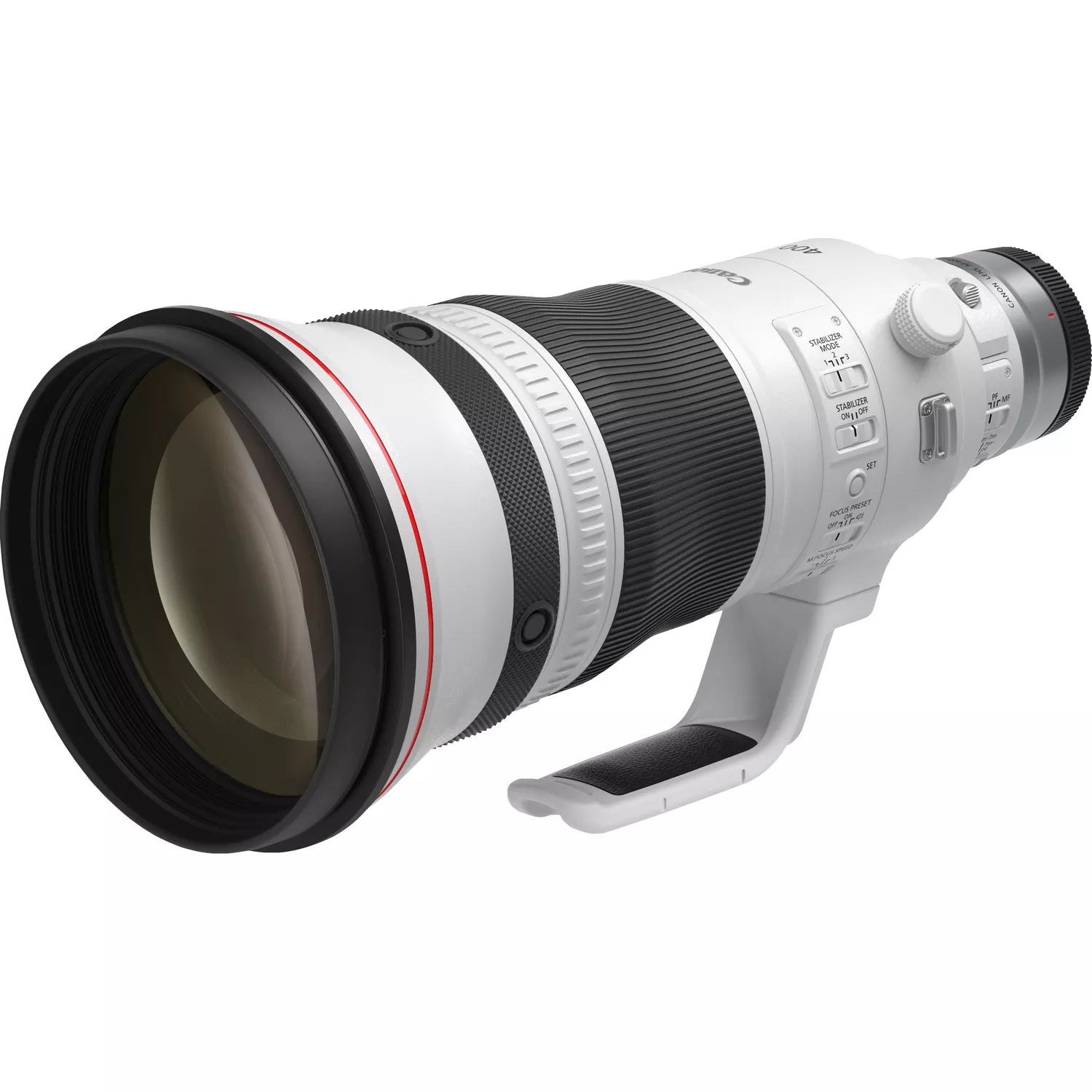 عدسة كانون RF 400 مم بفتحة F2.8L IS USM، عدسة احترافية من الفئة L، مثبت صور 5.5 توقف، إطار كامل