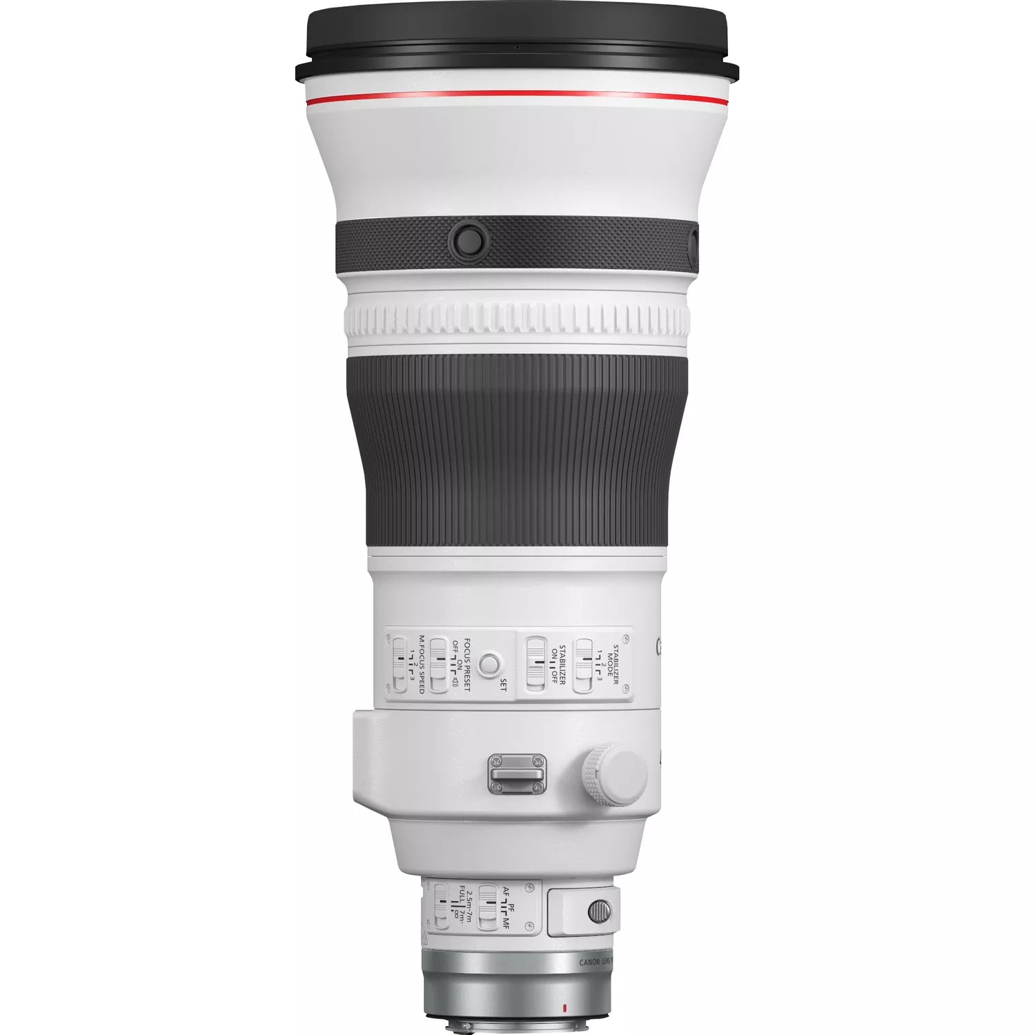 عدسة كانون RF 400 مم بفتحة F2.8L IS USM، عدسة احترافية من الفئة L، مثبت صور 5.5 توقف، إطار كامل
