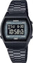 Casio Glitter Dial, Quartz Movement, Black Stainless Steel Band Digital Watch For Women - B640WBG-1BDF