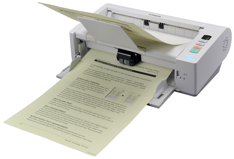 ماسحة المستندات Canon Image Formula DR-M140، اتصال USB