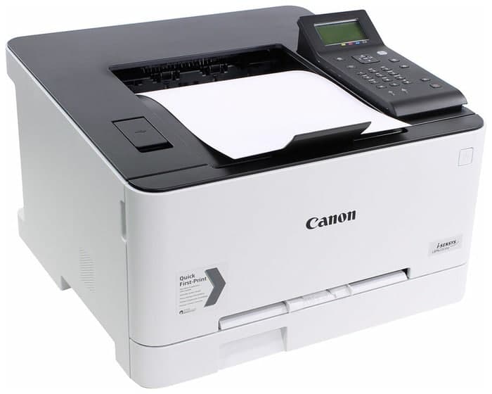 طابعة ليزر ملونة Canon i-sensys LBP633Cdw، بتقنية Wi-Fi، وشاشة LCD من 5 أسطر