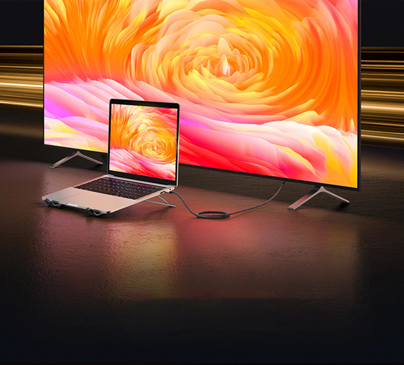 كابل Ugreen‏ HDMI إلى USB-C‏، 8K 60Hz، بطول 1.5 متر
