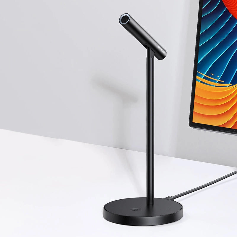 ميكروفون يوغرين مكتبي بمنفذ USB-C، أحادي الاتجاه، مزيل للضوضاء، دوران 360 درجة
