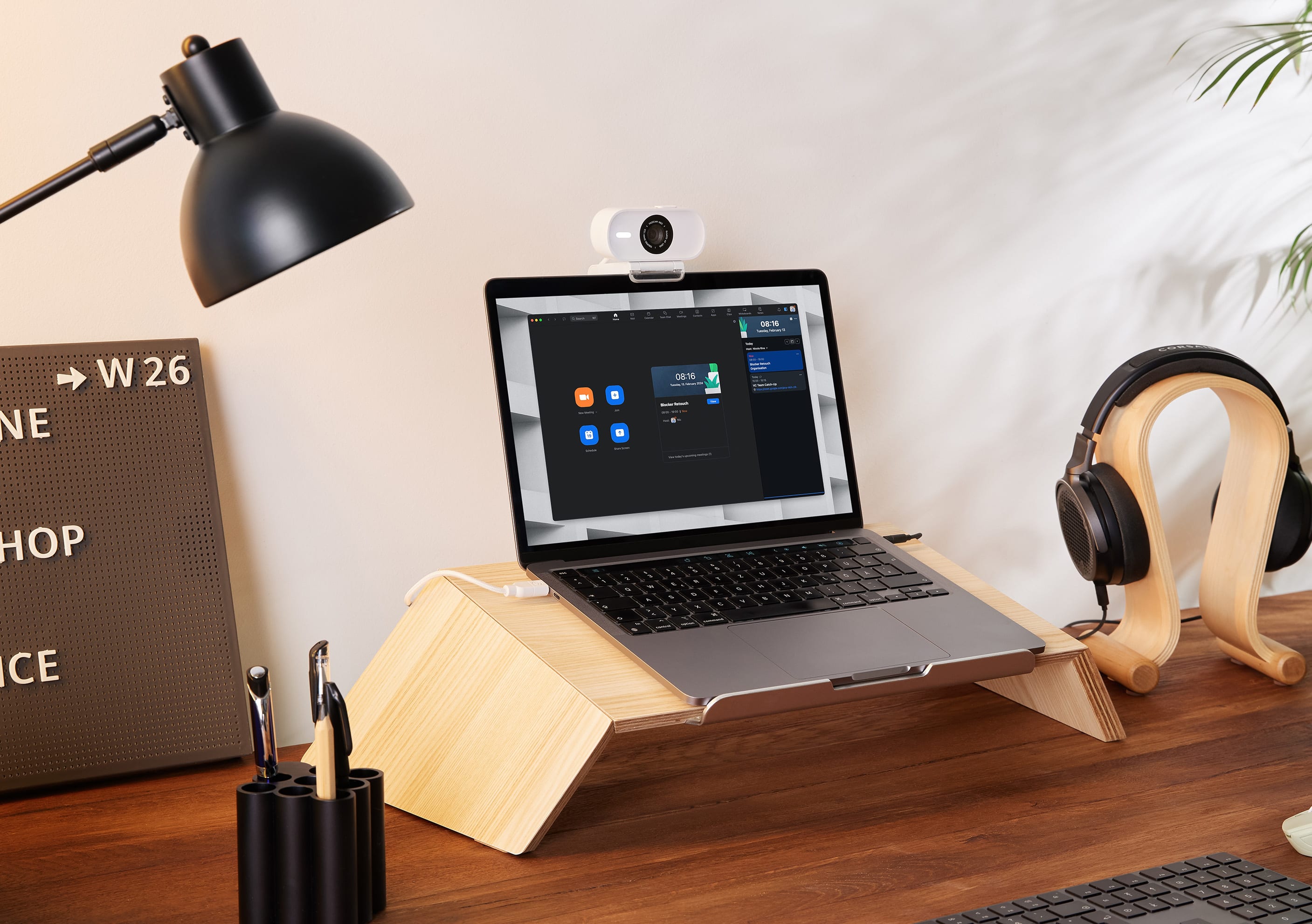 كاميرا الويب Corsair Elgato Facecam Neo عالية الدقة بالكامل مع غالق خصوصية سهل الانزلاق وتصحيح الإضاءة