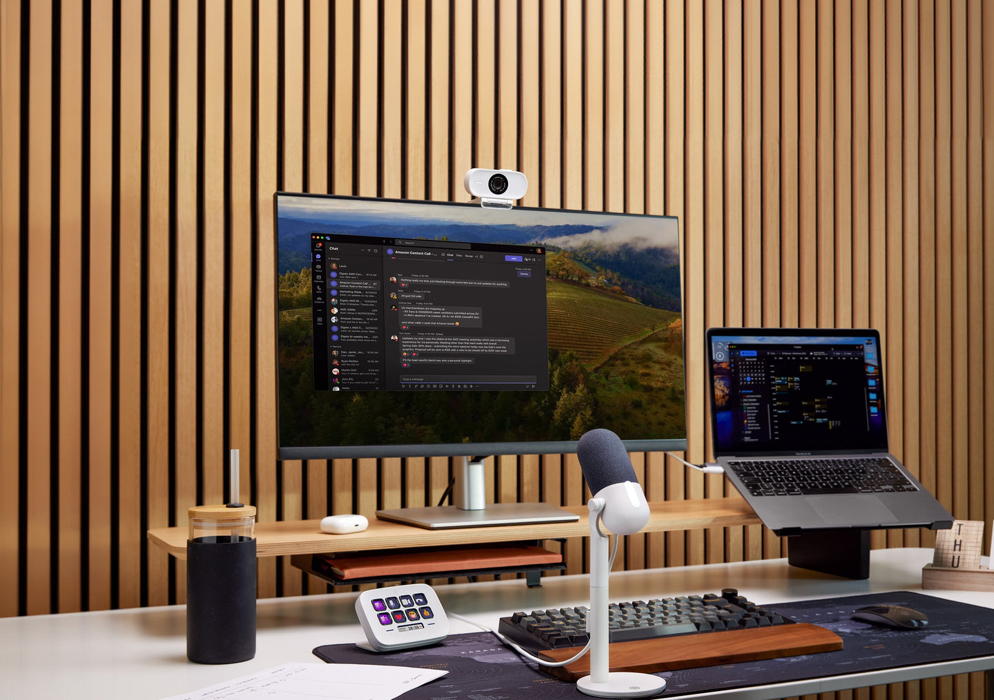 كاميرا الويب Corsair Elgato Facecam Neo عالية الدقة بالكامل مع غالق خصوصية سهل الانزلاق وتصحيح الإضاءة