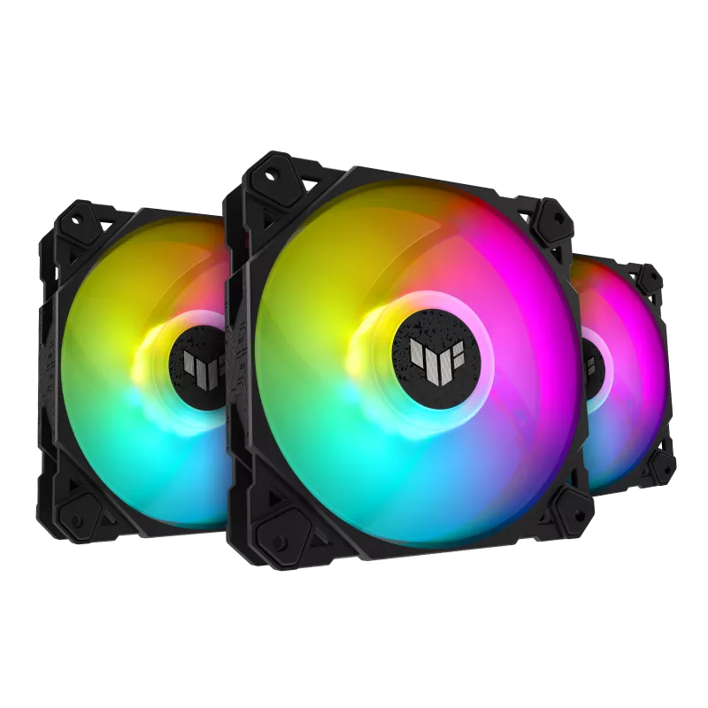 طقم مراوح ASUS TUF Gaming TF120 ARGB 3 في 1 مقاس 120 مم
