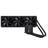 مبرد سائل لوحدة المعالجة المركزية المتكامل ASUS ProArt LC 420، وثلاث مراوح لمبرد Noctua NF-A14 industrialPPC-2000 PWM مقاس 140 مم