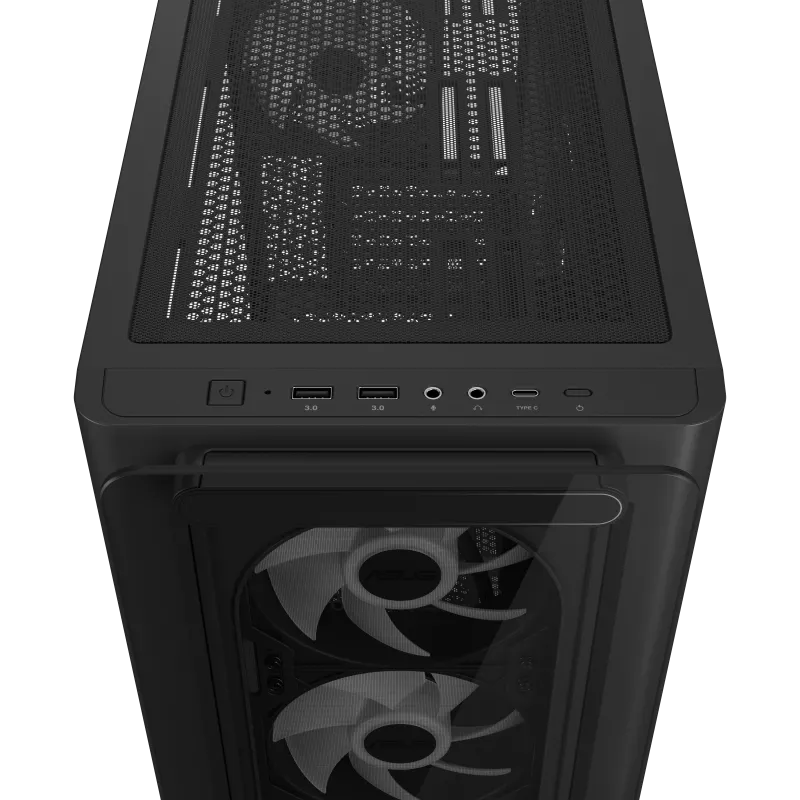 حافظة الحاسوب ASUS A23 Plus TG ARGB Mid Tower