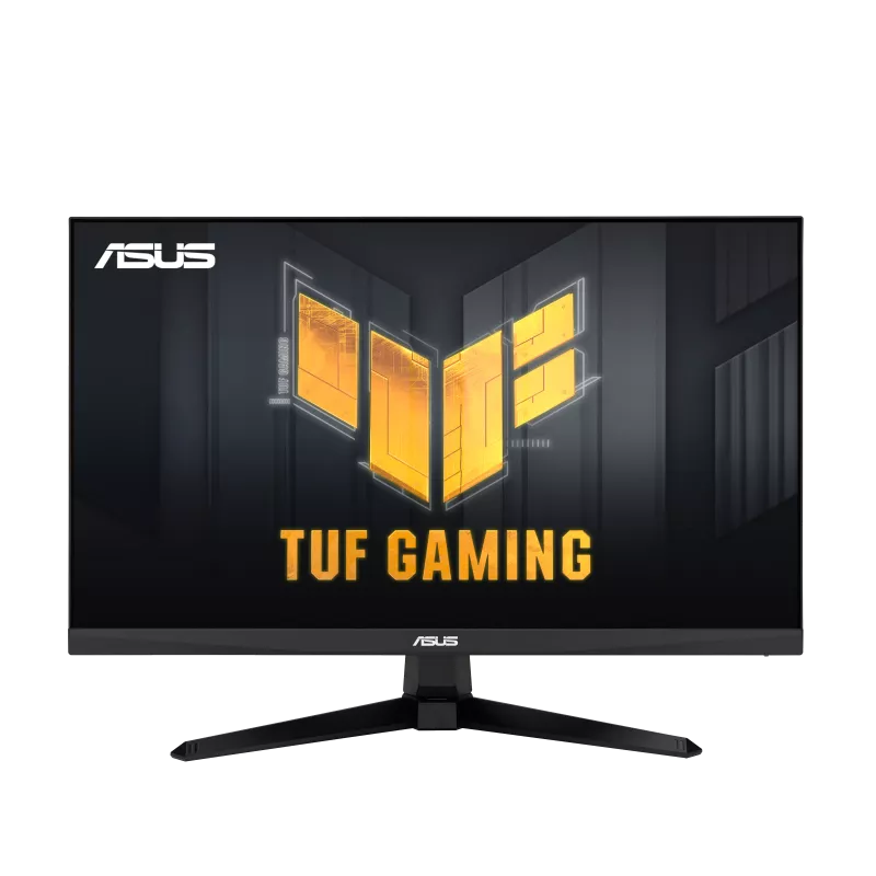 شاشة الألعاب ASUS TUF Gaming VG246H1A، شاشة IPS بدقة FHD مقاس 23.8 بوصة، معدل تحديث 100 هرتز، زمن استجابة 0.5 مللي ثانية (MPRT)، تقنية AMD FreeSync، ألوان عرض 16.7 مليون، ميزة GamePlus، أسود، ضمان 3 سنوات