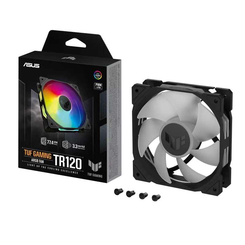 مروحة تبريد ASUS TUF Gaming TR120 ARGB 120 ملم