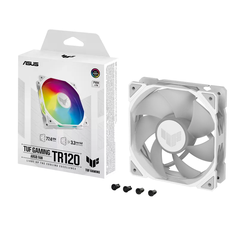 مروحة تبريد ASUS TUF Gaming TR120 ARGB 120 ملم