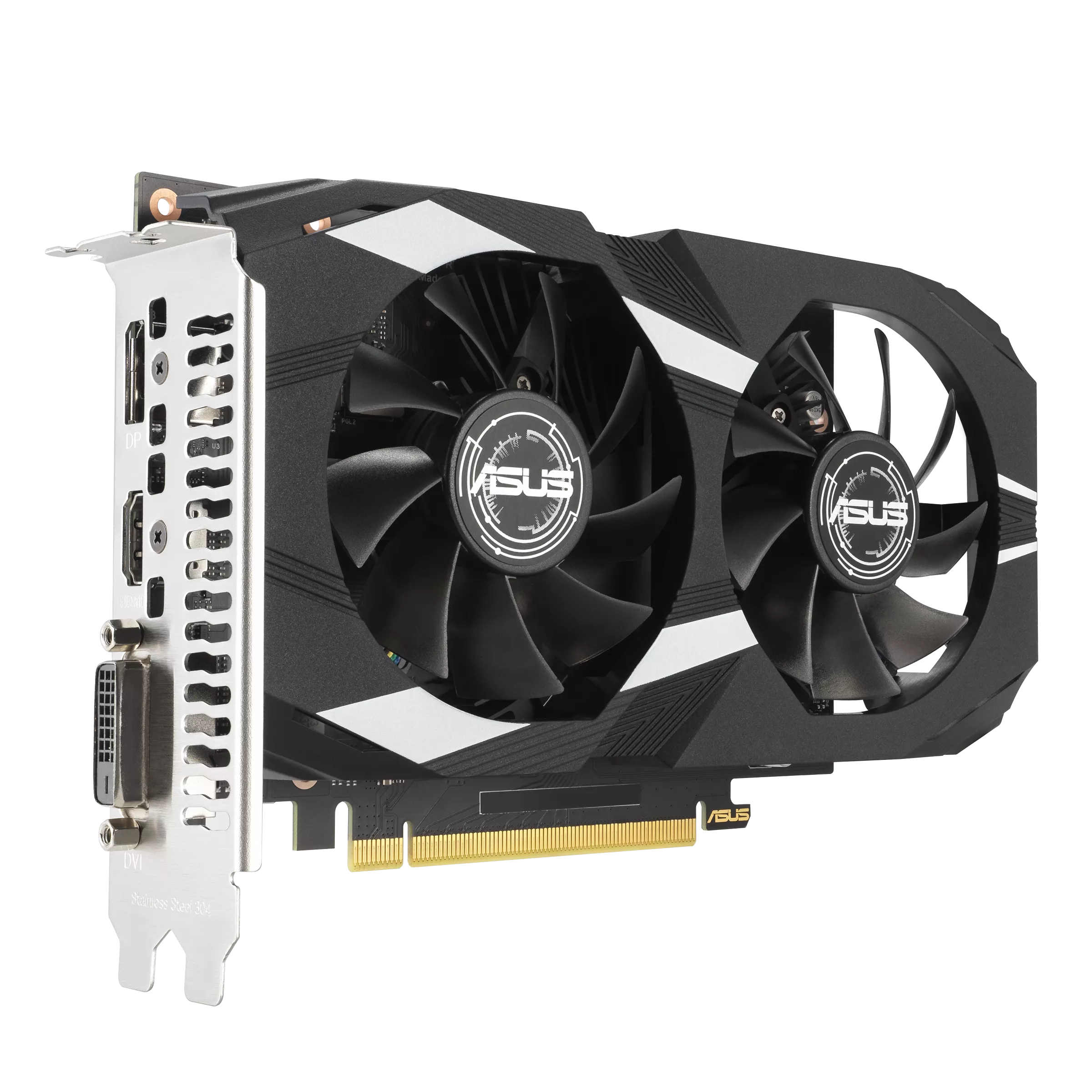 بطاقة رسومات الألعاب ASUS Dual GeForce RTX 3050 OC Edition، ذاكرة GDDR6 سعة 6 جيجابايت، منفذ PCIe 4