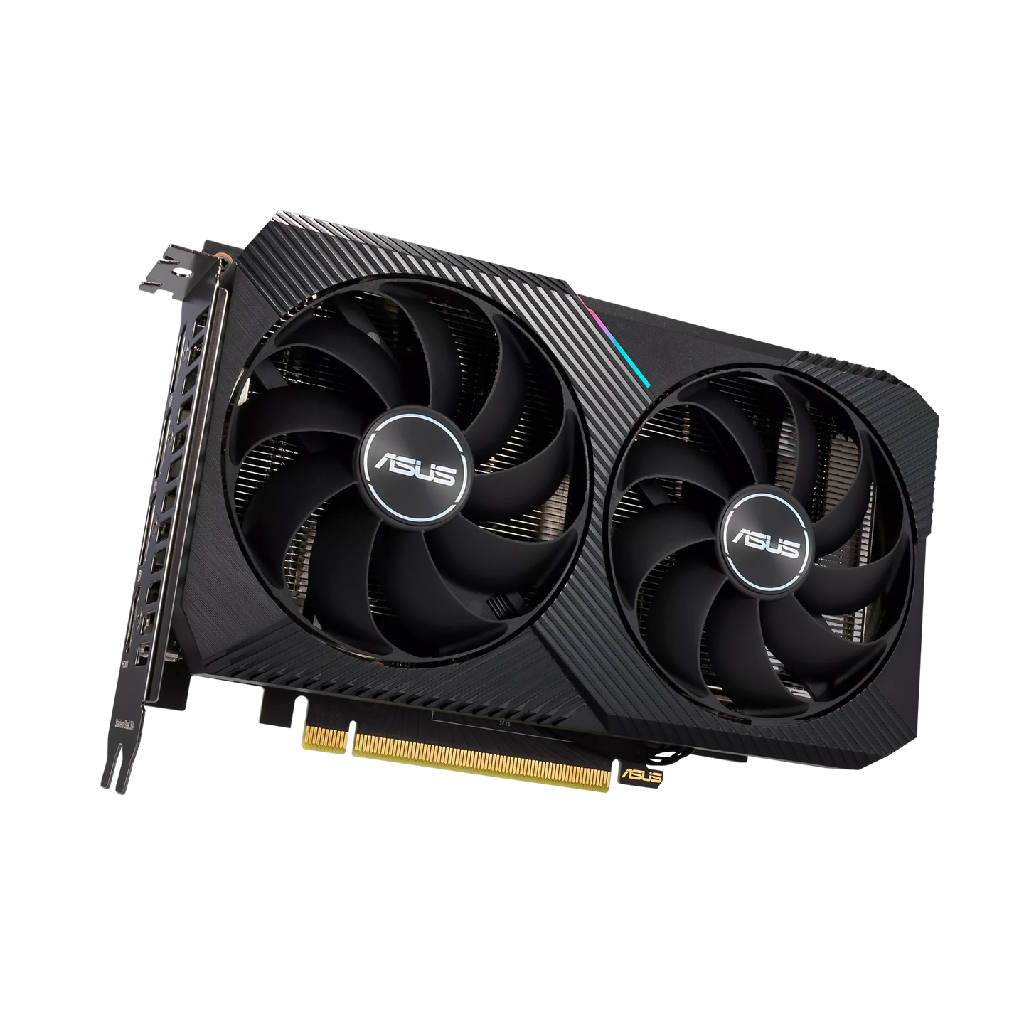بطاقة رسومات الألعاب ASUS Dual GeForce RTX 3050 OC Edition، ذاكرة GDDR6 سعة 6 جيجابايت، منفذ PCIe 4