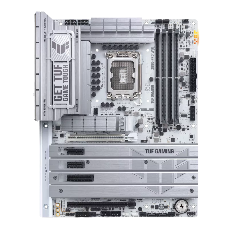 ASUS TUF Gaming Z890-PRO WiFi اللوحة الأم Z890، DDR5، PCIe 5.0، Wi-Fi 7