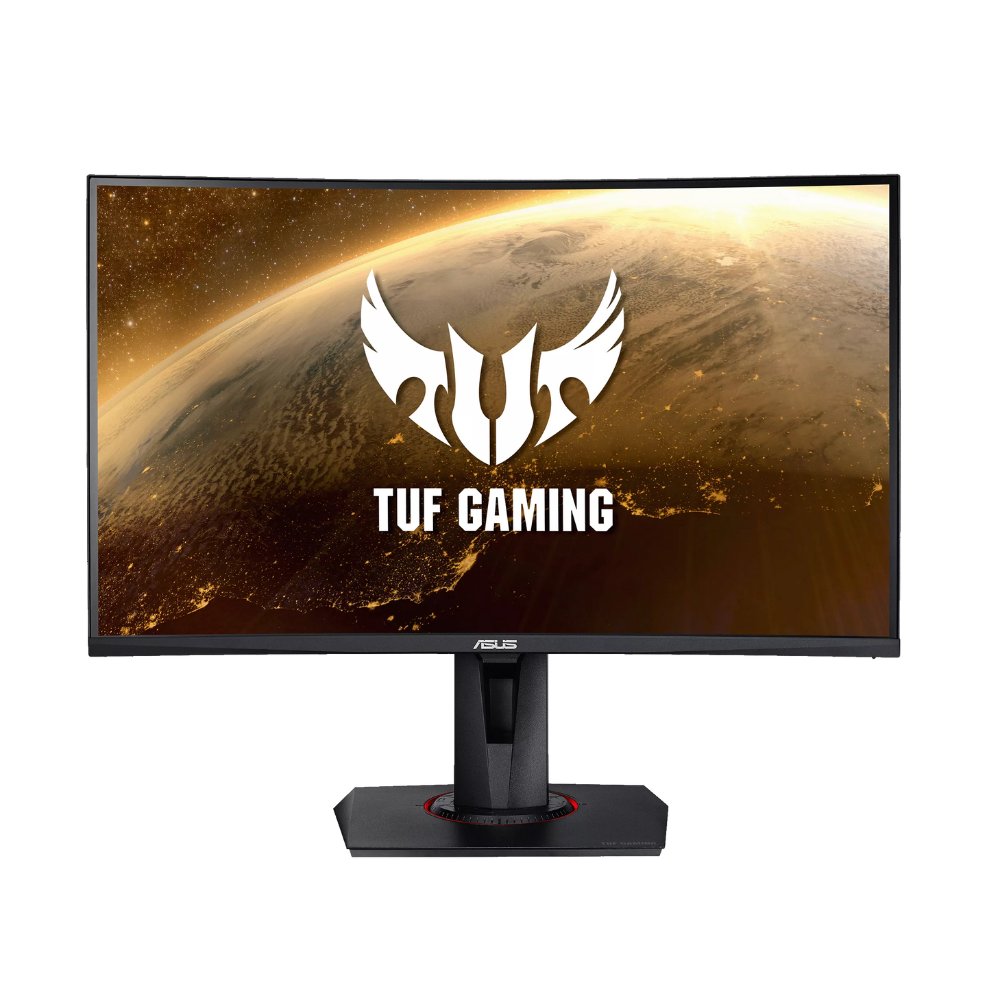شاشة ألعاب منحنية ASUS TUF Gaming VG27VQ مقاس 27 بوصة بدقة 1080P Full HD ومعدل تحديث 165 هرتز وزمن استجابة 1 مللي ثانية