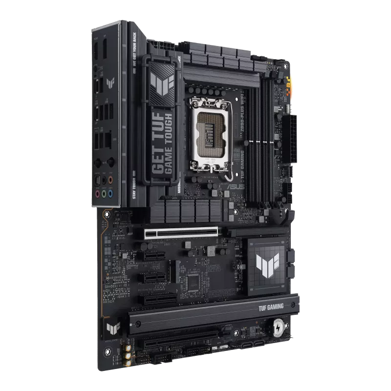 لوحة أم ASUS TUF Gaming Z890-PLUS WiFi ATX، DDR5، PCIe 5.0، Wi-Fi 7