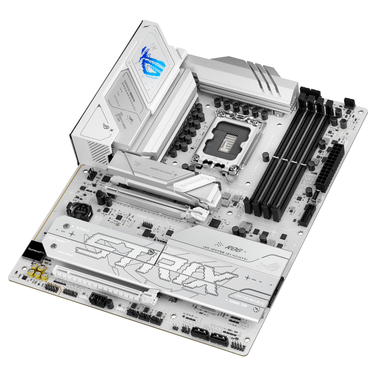 لوحة أم ASUS ROG STRIX B860-A GAMING WIFI، ذاكرة DDR5، واي فاي 7، منفذ PCIe 5