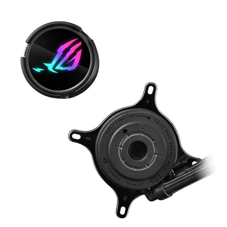 مبرد سائل لوحدة المعالجة المركزية ASUS ROG Strix LC III 360 ARGB الكل في واحد، مدعوم بتقنية Asetek Gen7 V2 مع 100 واط من السعة الحرارية الإضافية