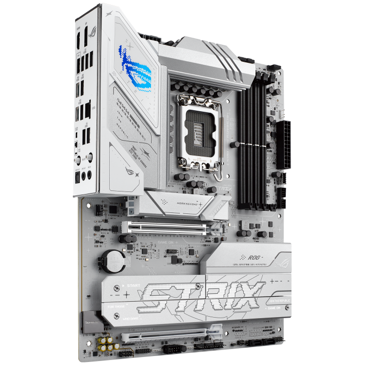 لوحة أم ASUS ROG STRIX B860-A GAMING WIFI، ذاكرة DDR5، واي فاي 7، منفذ PCIe 5