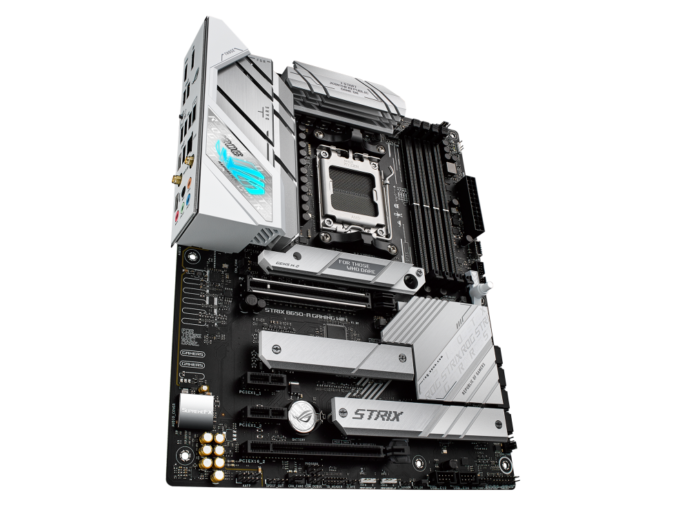 اللوحة الأم ASUS ROG Strix B650-A Gaming WiFi 6E، DDR5، PCIe 4.0، WiFi 6E