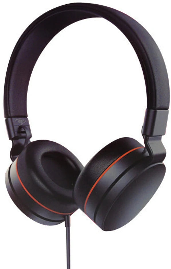 Itel Wired Foldable Headphone, With 40mm Drivers And Wide Frequency Response, Black - IEP-81