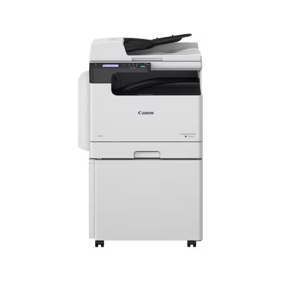 طابعة كانون imageRUNNER 2224 أحادية الليزر متعددة الوظائف، شاشة LCD بحجم 3.5 بوصة، USB