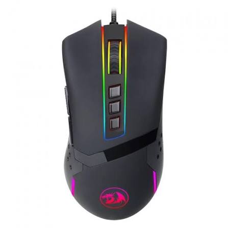 Redragon Octopus Gaming Mouse, Equipped With Programmable Buttons RGB Color Backlit, Black - M712
