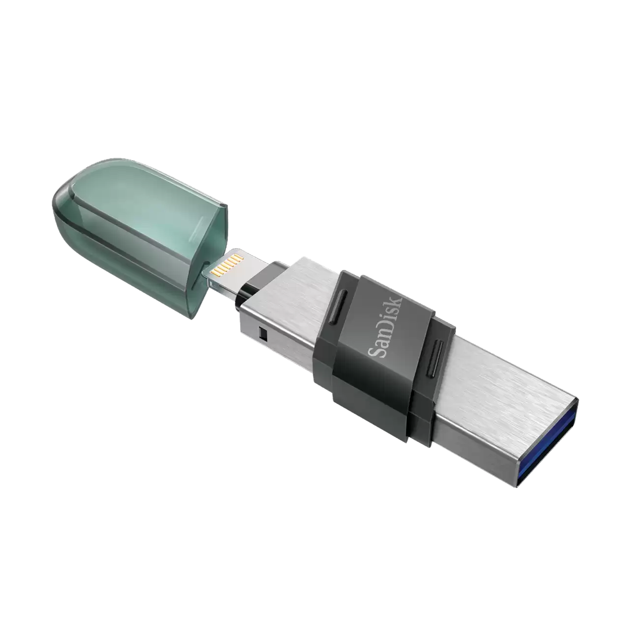 محرك أقراص فلاش SanDisk iXpand بمنفذي USB-A و Lightning