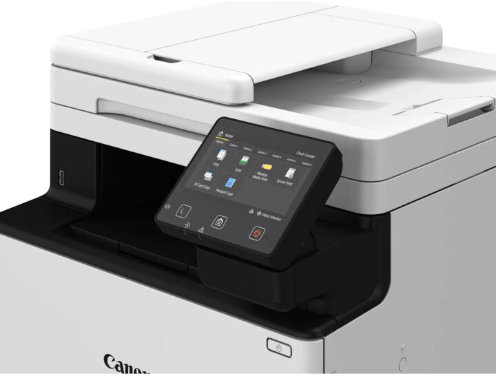 طابعة الليزر متعددة الوظائف بالألوان Canon i-SENSYS MF752Cdw، وشبكة Wi-Fi، وشاشة 5 بوصة