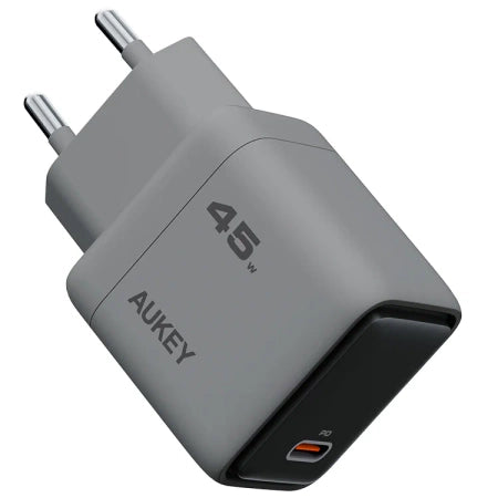 AUKEY 45W GaN PD Wall Charger EU Plug (PA-C2-GY-EU)