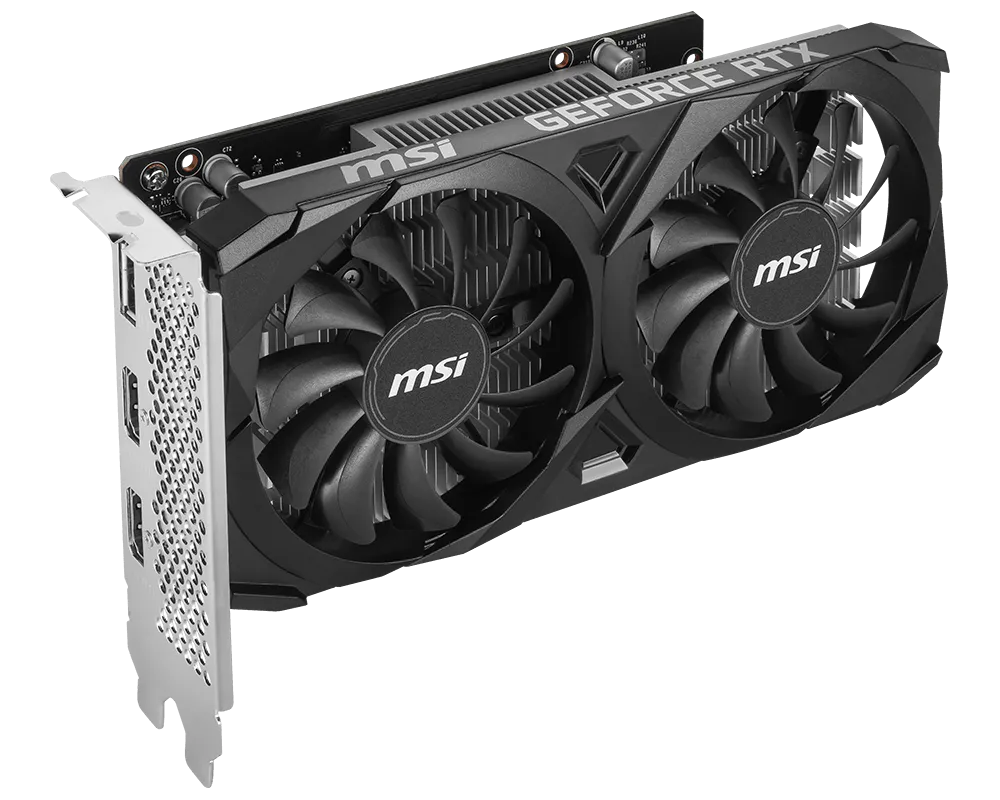 MSI GeForce RTX 3050 VENTUS 2X E 6G OC Graphics Card