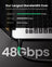 كابل Ugreen HDMI 8K 2.1، كابل HDMI مضفر فائق السرعة 48 جيجابت في الثانية - 2 متر