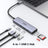 موزع يوجرين USB-C، 4K 60Hz، محول USB-C 6 في 1 إلى USB مع توصيل طاقة 100 واط، محول HDMI