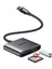 قارئ بطاقات Ugreen USB C SD 3 في 1، محول بطاقة من النوع C، قارئ بطاقة الذاكرة Micro SD