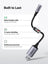 محول بطاقة الصوت يوجرين من USB إلى مقبس صوت 3.5 ملم، يو اس بي أيه