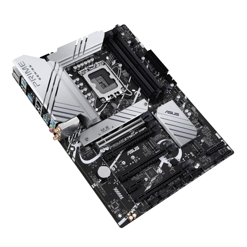 لوحة أم ASUS PRIME Z790-P WIFI بمعالج Intel LGA 1700 وواي فاي وذاكرة DDR5 و PCIe 5 وذاكرة DDR5 و WIFI 6