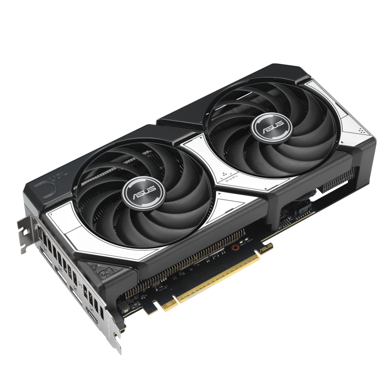 بطاقات الرسومات ASUS Dual GeForce RTX 5070 12GB OC Edition، ذاكرة وصول عشوائي للفيديو GDDR7 سعة 12 جيجابايت، منفذ PCI-E 5.0