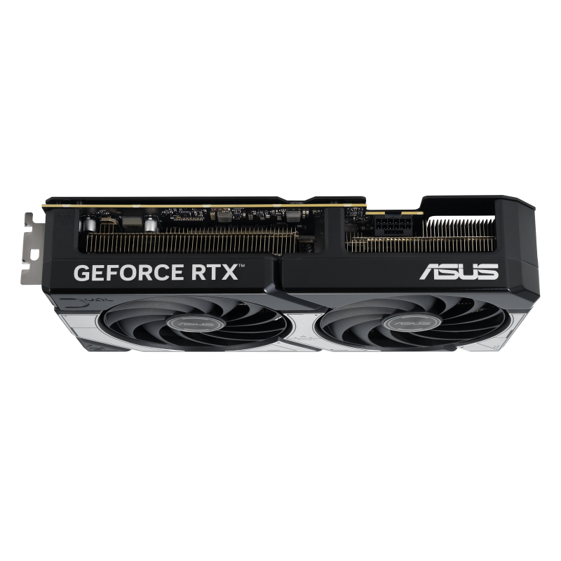 بطاقات الرسومات ASUS Dual GeForce RTX 5070 12GB OC Edition، ذاكرة وصول عشوائي للفيديو GDDR7 سعة 12 جيجابايت، منفذ PCI-E 5.0