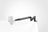 ذراع ميكروفون Corsair Elgato Wave Mic Arm LP، ذراع ميكروفون فاخر منخفض الارتفاع مع قنوات إدارة الكابلات، مشبك مكتبي